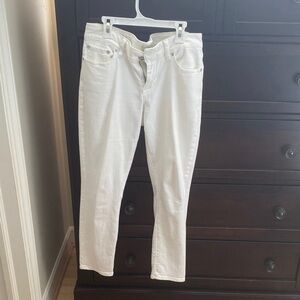 Lucky Brand Women’s White Skinny Jeans